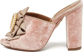 Aquazzura Sandali Manolo Blahnik con tacco - Rosa