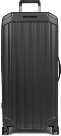 Piquadro Hardside 4 wheel suitcase in trunk shape - unisex - Grote koffers - Zwart - ONE Size - Koffers