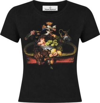 Vivienne Westwood Mujer, Camisetas, Negro, Talla: XS