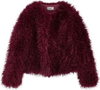 Pence 1979 Cappotto corto a girocollo - - Jackets - Donna - Rosso - S
