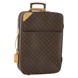 Louis Vuitton Pre-owned Weekend Bags, female, Brown, Size: ONE SIZE Pre-owned Vintage Monogram Suitcase