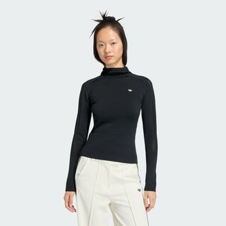adidas Womens adidas KNITTED HOODED LONG SLEEVE