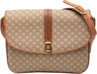 Celine Pre-owned Celine Macadam Coated Canvas Crossbody Ladies XBSCFPY7J310QNML