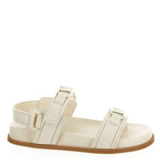 Valentino Garavani Vlogo Signature Touch-Strap Sandals, Brand Size 36 (US Size 6)