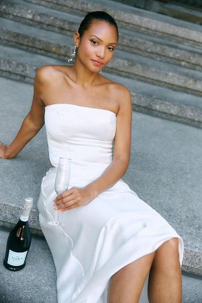 Mare Mare The Vienna Satin Slip Skirt by Mare Mare