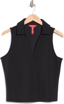 Spanx Airessentials Polo Tank in Very Black at Nordstrom Rack, Size X-Large