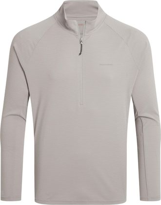 Craghoppers Heren Nosilife Half Zip Pullover (Perkament)