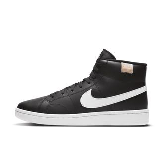 Nike Mens Court Royale 2 Mid Shoes in Black | CQ9179-001