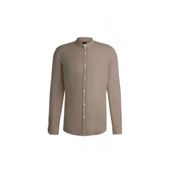 HUGO BOSS Heren, Overhemden, Beige, Maat: 2XL
