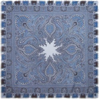 Etro Sciarpa con stampa - Blu