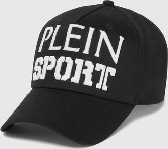 Plein Sport Cappello in cotone con logo ricamato