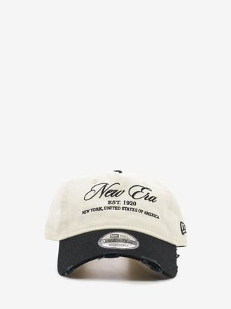 New Era Wash Distress 9Twenty light beige