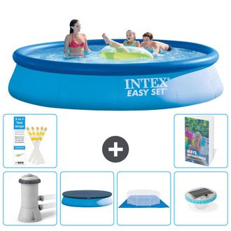Intex Piscina Easy Set Redonda - 396x84 Cm - 7-piezas S248
