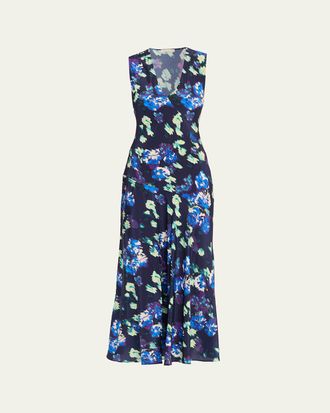 Ulla Johnson Elowen Floral Silk Maxi Dress