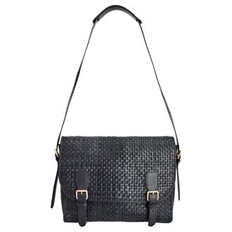 Ibeliv Arty Crossbody Tas - Dames - Tassen - Zwart - Maat: ONE Size Katoen