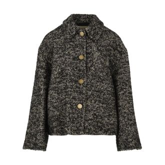 L'autre Chose Light Jackets, female, Black, S, Black Jacket for Women