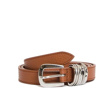 Orciani Dames, Accessoires, Bruin, Maat: 80 CM Leer