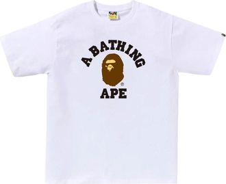 A Bathing Ape A Bathing Ape, Uomo, Top, Bianco, XL, new