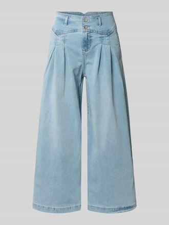 Buena Vista Palazzo-Jeans mit Ges&auml;&szlig;taschen Modell Liv in Hellblau, Gr&ouml;&szlig;e XL
