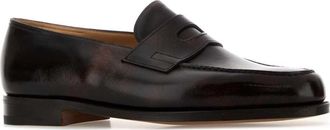 John Lobb Mens Lopez Loafer Brown Leather
