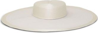Gigi Burris Millinery Walton Boater Hat in Ivory at Nordstrom