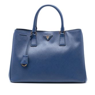 Prada Tweedehands Grote Saffiano Lux Galleria Tote