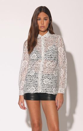 Walter Baker Maxine Top, Windsor Lace Ivory
