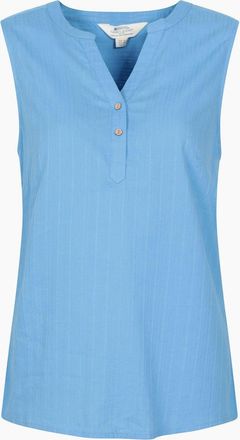 Mountain Warehouse Womens Mountain Warehouse Womens/Ladies Petra Sleeveless Shirt - Blue - Size: 16