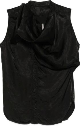 Rick Owens Dames, Blouses & Shirts, Zwart, Maat: 2XS
