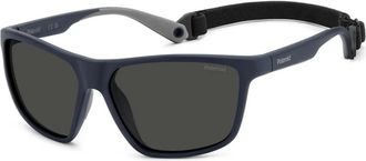 Polaroid PLD 7040/S Zonnebril - Heren - Accessoires - Blauw - Maat: 59 MM