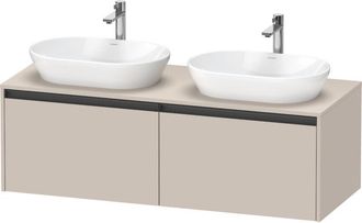 Duravit Ketho.2 Mueble Bajo Lavabo, Recorte Para Lavabo En Ambos - Duravit