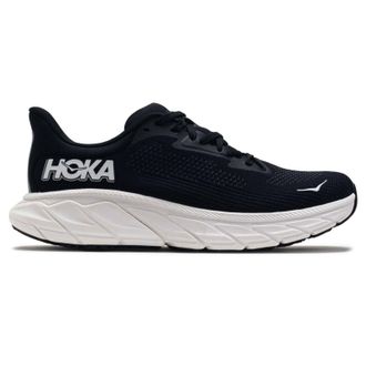 Hoka One One Hoka Arahi 7 Textile Womens Comfort Trainers - UK 5.5 - US 7 Women - EU 38 2/3 - Black White - Size:UK 5.5
