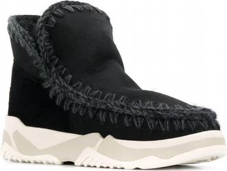 Mou Womens Eskimo Trainer Sneaker Boots In Black