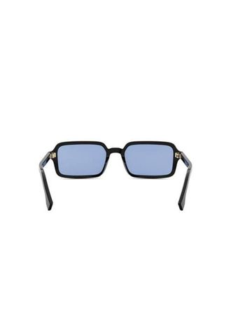 Fendi Unisex Sunglasses Black Acetate