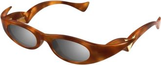 Valentino Zonnebril - Dames - Zonnebrillen - Bruin - 48 MM - Accessoires