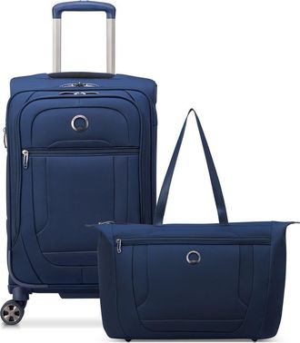 DELSEY Paris Helium DLX Softside 2 Piece Set Weekender Tote Bag & 20 Carry-On in Navy at Nordstrom