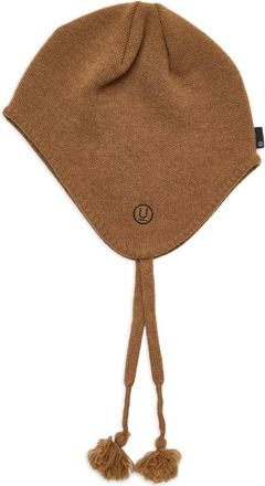 Undercover Berretto in lana con nappa - Marrone