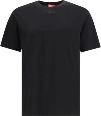 Diesel T-adjust-marey T-shirt - Heren - T-shirts - Zwart - S - Katoen - Tops