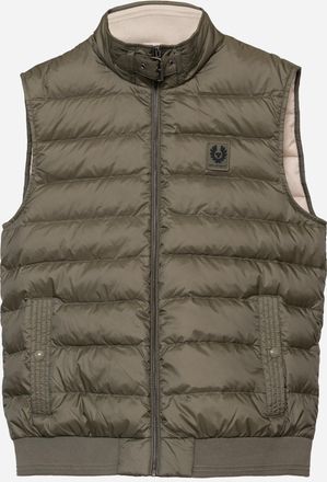 Belstaff Mens Lightweight Down Circuit Gilet - Green - Size 40 (Chest)