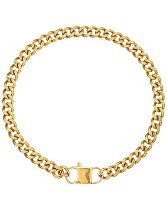 Eyecandy LA Eye Candy La The Luxe Collection Titanium Cuban Link Chain Necklace