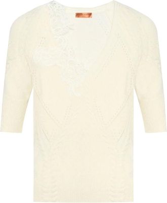 Emporio Armani Mujer, Jerseys, Blanco, Talla: S