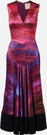 Roksanda Ilincic Printed midi dress