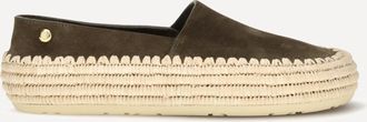 Loewe Espadrillas Rio in pelle scamosciata e rafia Woman 38