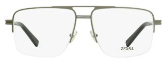 Ermenegildo Zegna EZ5274 Semi-Rimless Pilot Eyeglasses - Gray