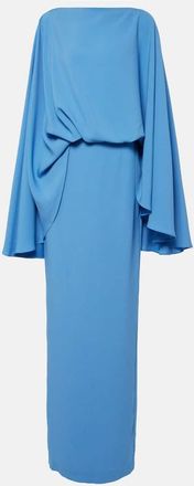 Taller Marmo Eolia crepe cady gown
