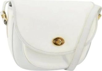 Gucci Pre-owned Shoulder Bags, female, White, Size: ONE SIZE Pre-owned Plastic Shoulder Bag
