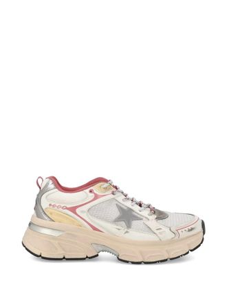 Golden Goose Lightstar Mesh Leather And Heel Polished Bio Based Uppe