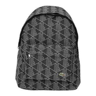 Lacoste unisex, Tassen, Zwart, Maat: ONE Size Katoen