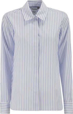 Max Mara Mujer, Blusas y Camisas, Azul, Talla: M