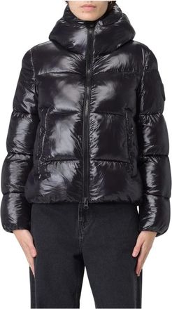 Save The Duck Zwarte Winterjassen voor Mannen - Dames - Winterjassen - Zwart - L - Jassen